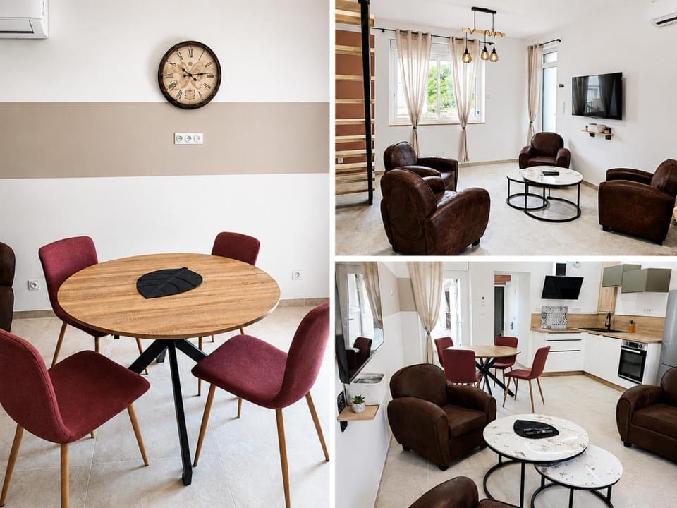 Living room, Dining area, kitchen
