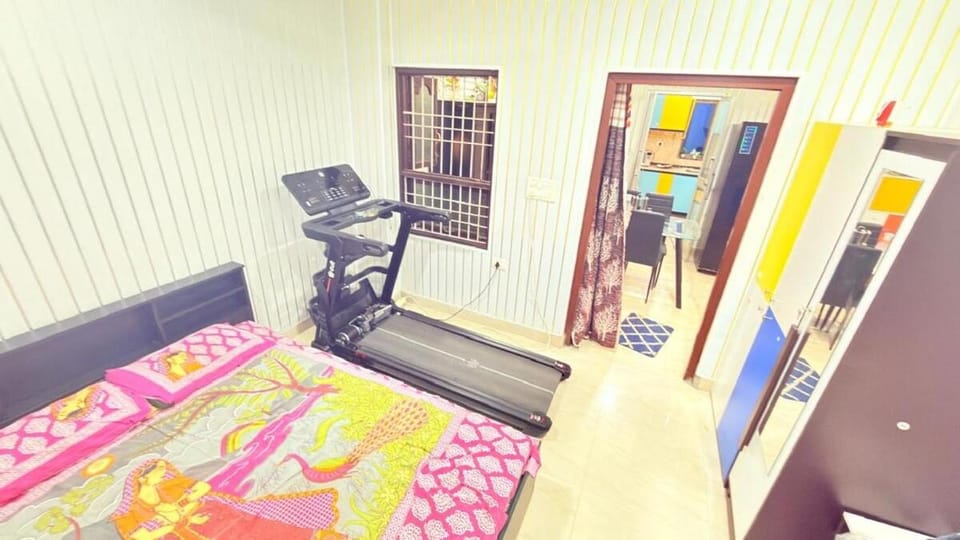 Homely 2BHK with Kitchen & Fitness Corner Apartment in Varanasi