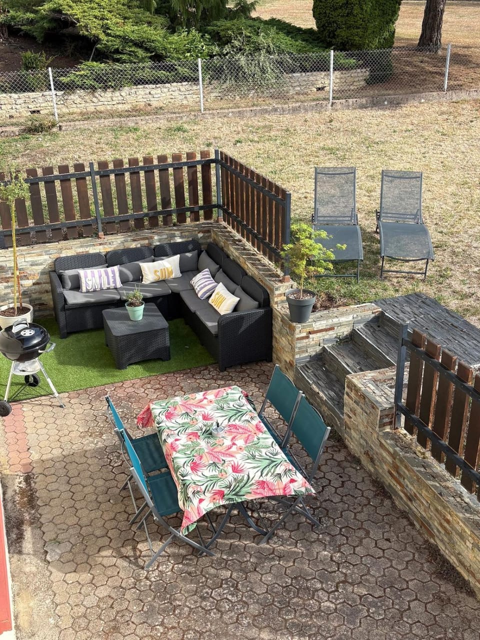 BBQ facilities, Garden, Balcony/Terrace