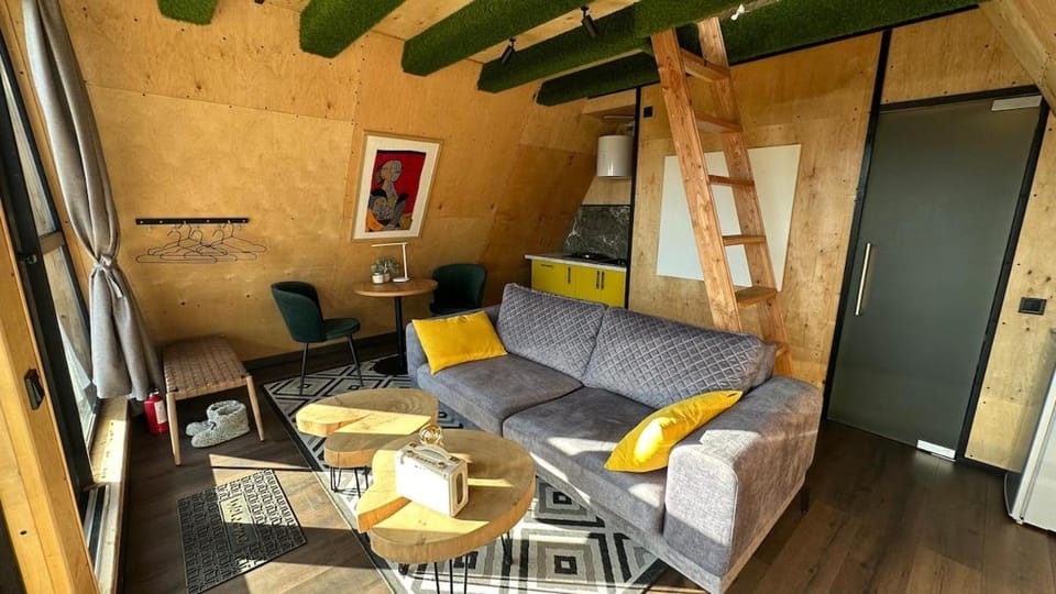 A-Frame з видом на Говерлу і Петрос, барбекю & терасою House in Ukraine