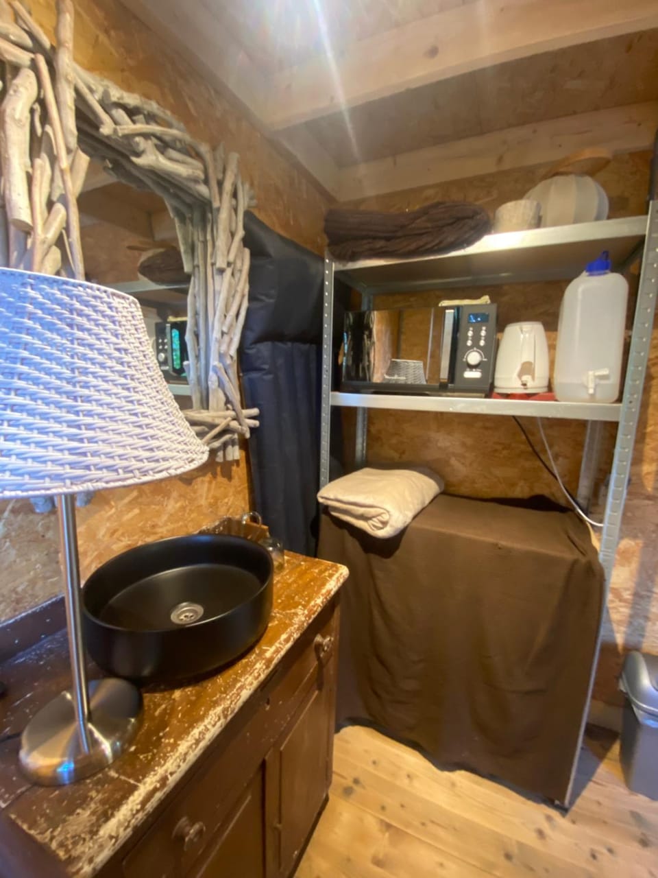 La tiny house du jardin Nature lodge in Belgium