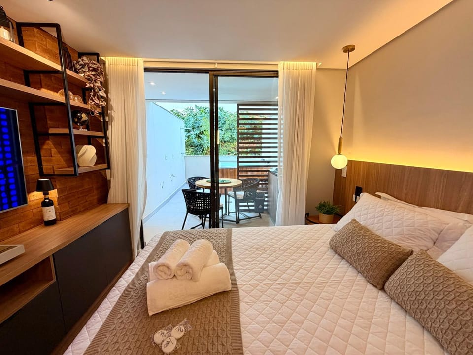 Studio Garden No Reserva - Granja Brasil Resort Itaipava - Com Jacuzzi Apartment in State of Rio de Janeiro