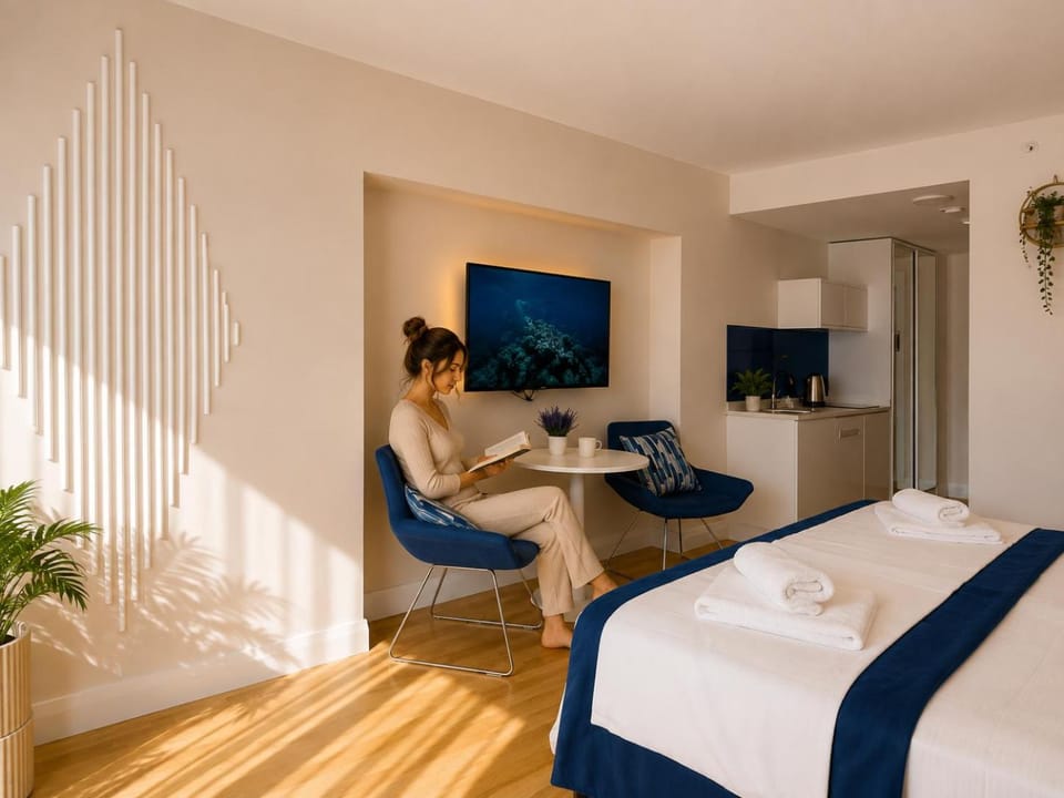 Communal lounge/ TV room, Bed, TV and multimedia, Photo of the whole room, Evening entertainment, Bedroom, hair dresser, towels