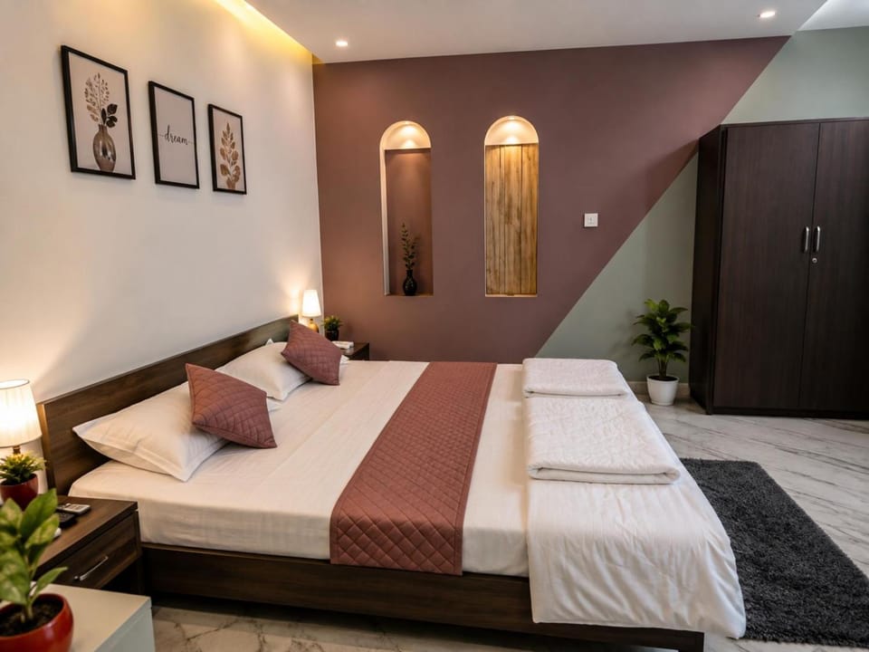 Bed, Bedroom
