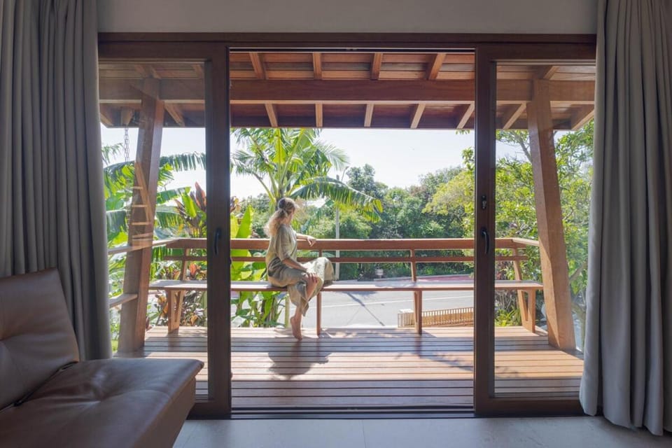 Balcony/Terrace, Living room, Garden view