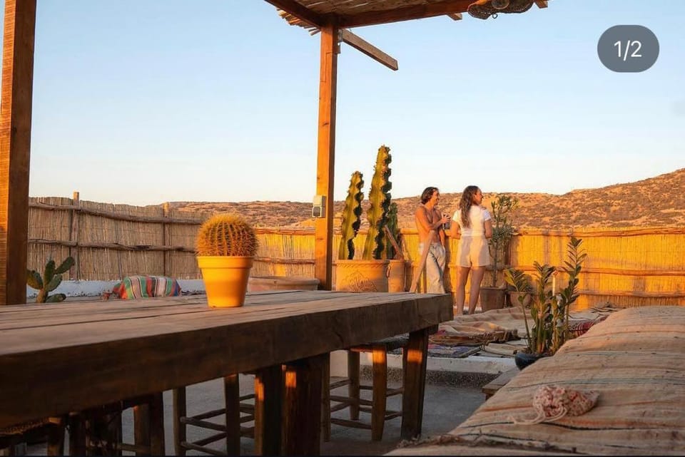Patio, People, Natural landscape, View (from property/room), Balcony/Terrace, Mountain view, group of guests