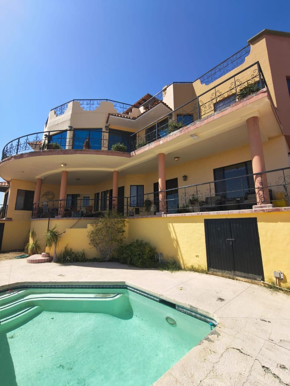 Hilltop 7BR Villa, Pool, Sea of Cortez Views House in San Felipe