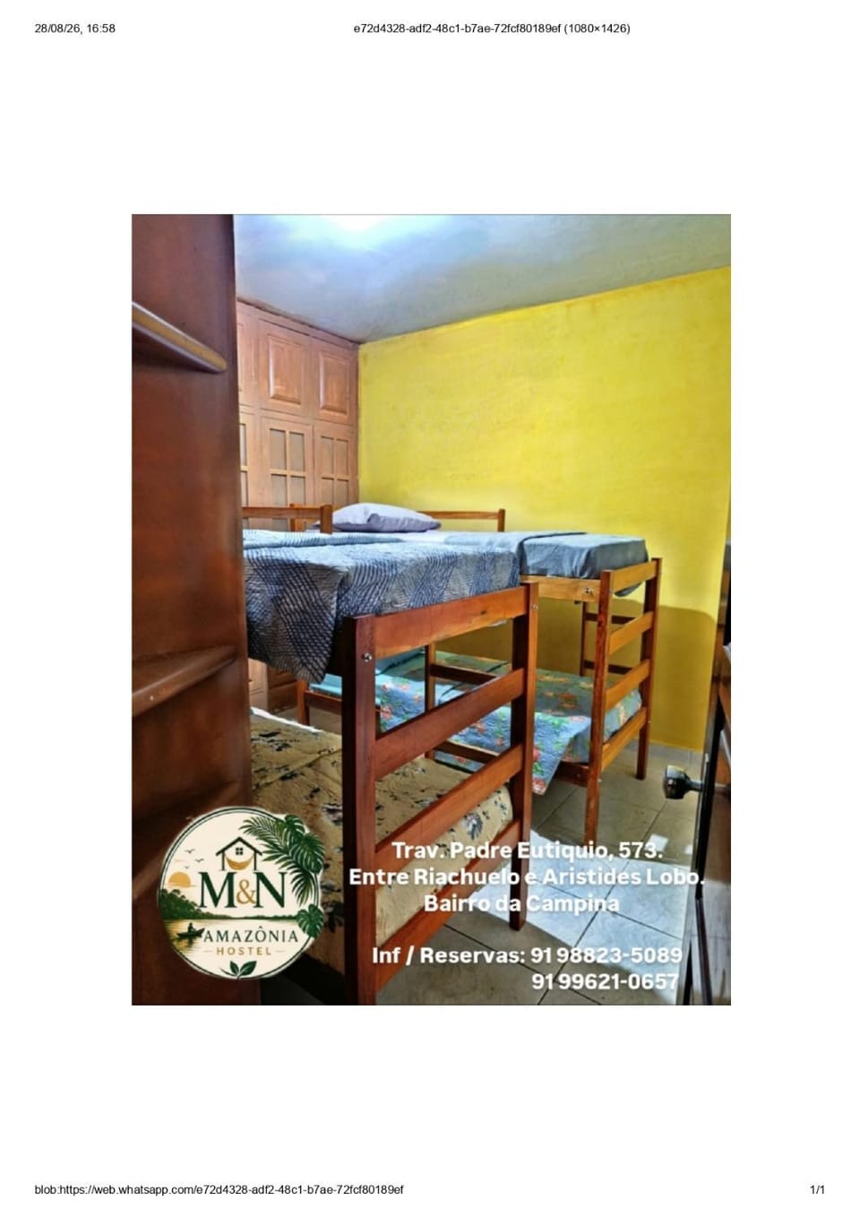 M&N Amazônia Hostel Hostel in Belém