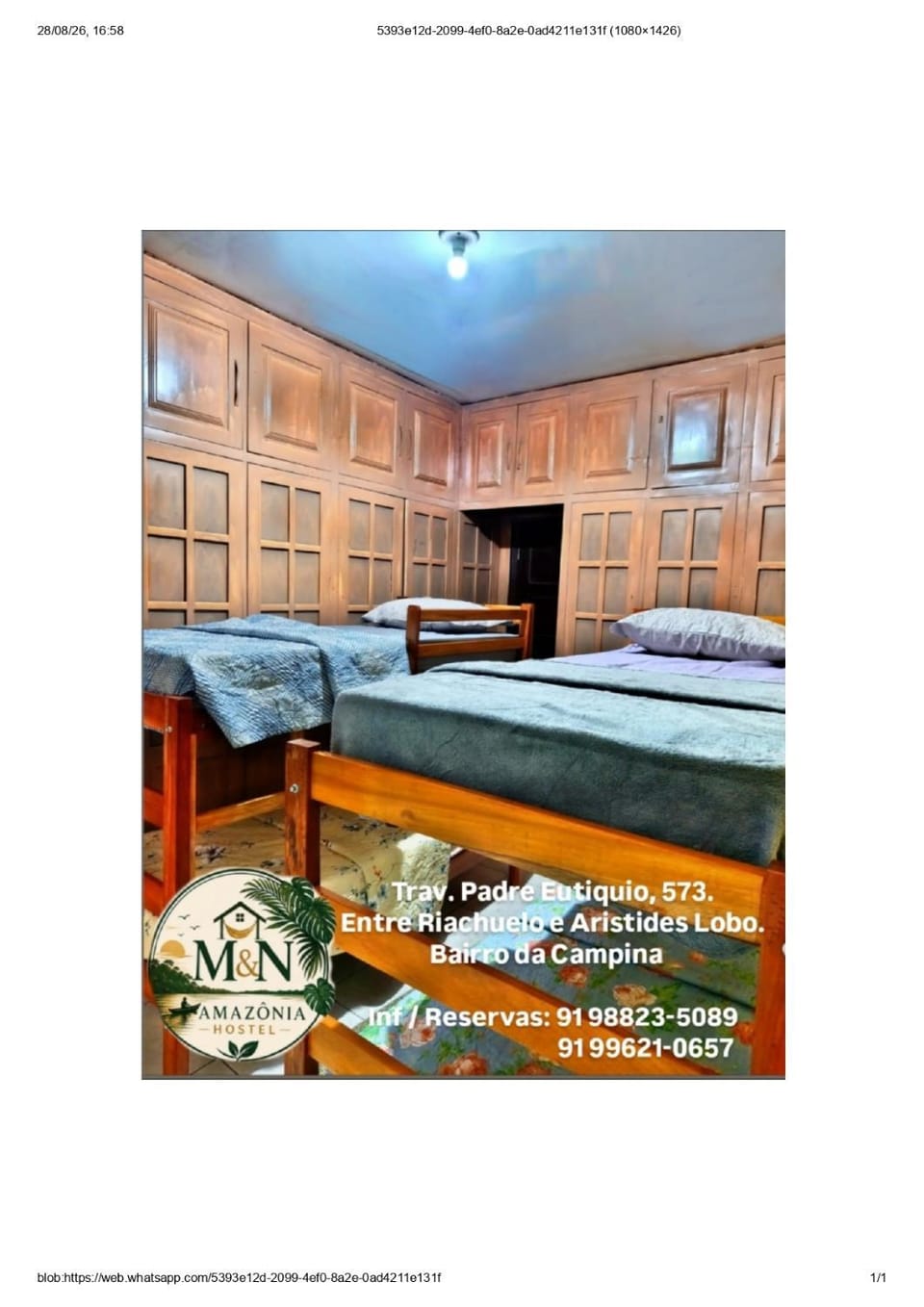 M&N Amazônia Hostel Hostel in Belém