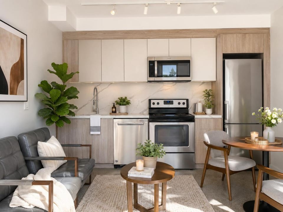 Cozy 2 Bed Studio Retreat in Vancouver West End Apartment in Vancouver