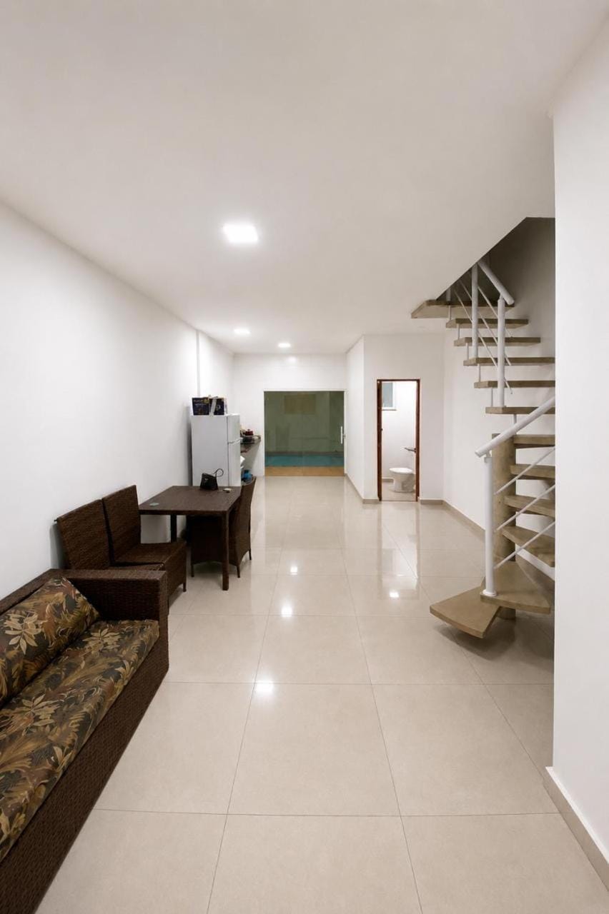 Kitchen or kitchenette, Living room, Seating area