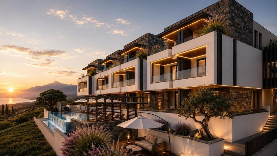 Blue Breeze Luxury Suites Nikiti Sea View - Pool Apartment in Nikiti