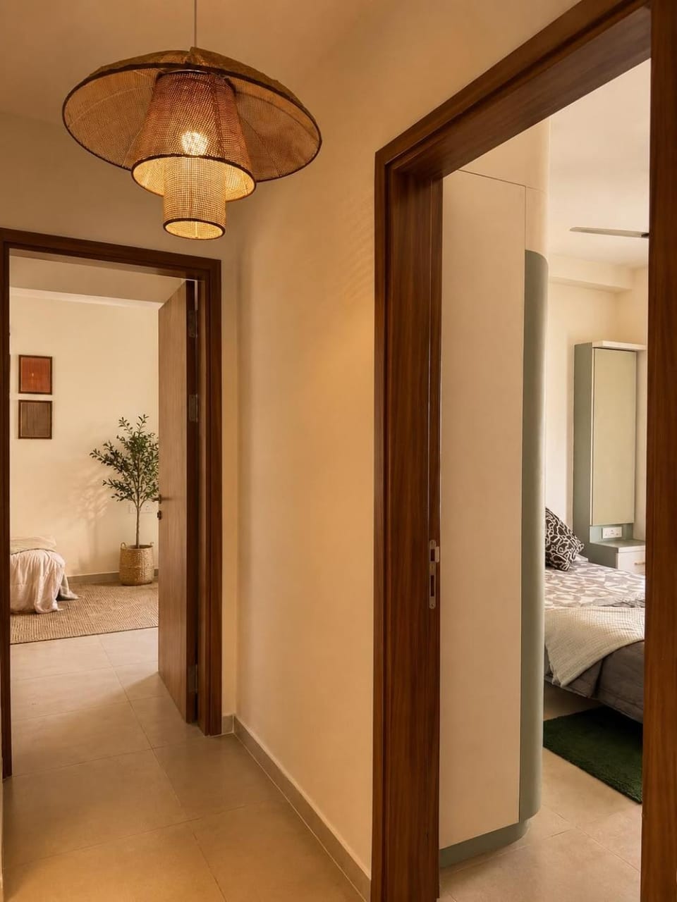 Aesthetic 2bhk at Bharthiya city Apartment in Bengaluru