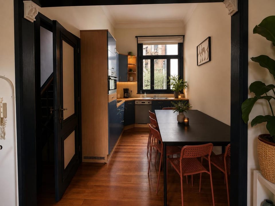 The Grand Townhouse with Sunny Terrace in Antwerp House in Antwerp