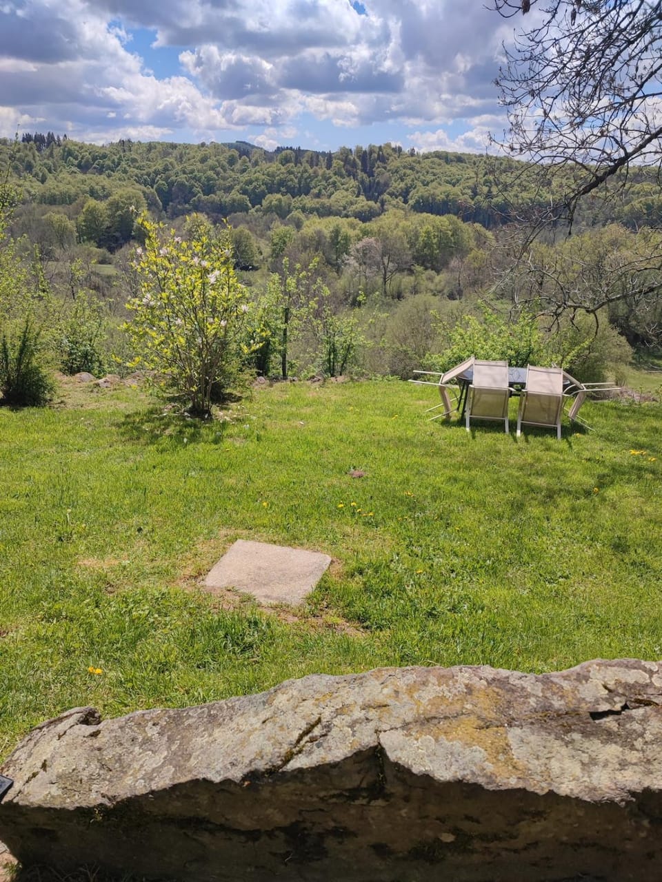 Natural landscape, Garden, Garden view, Mountain view