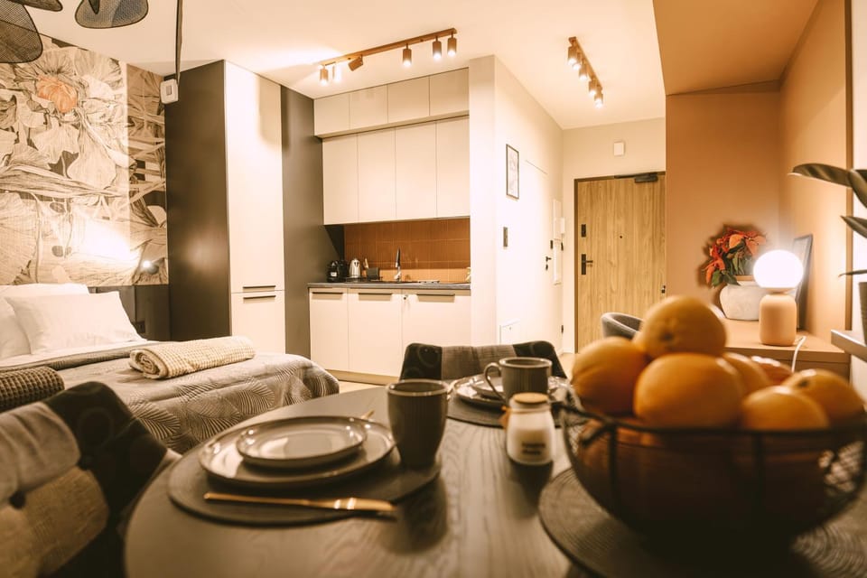 Studio Plaza Tower Kielce Apartment in Poland