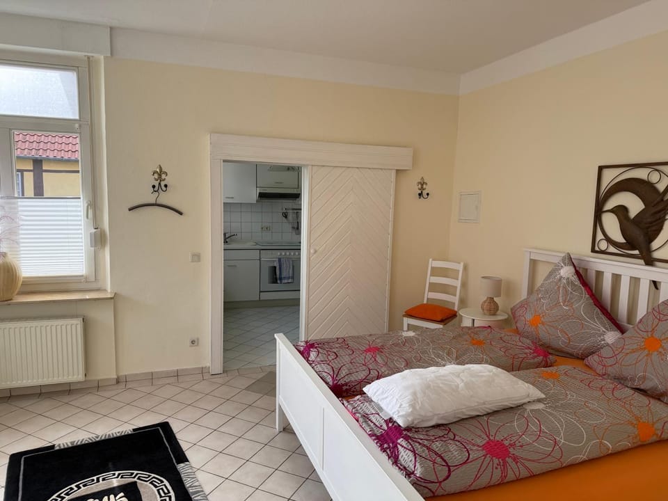 Property building, Living room, Bedroom