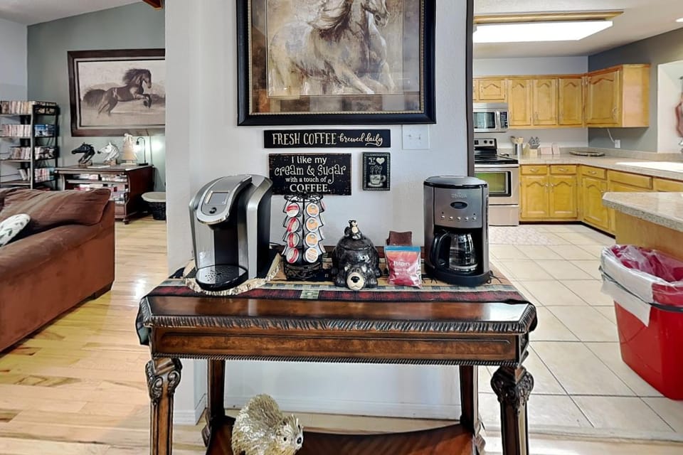 Kitchen or kitchenette, Living room, Seating area, furniture, kitchen