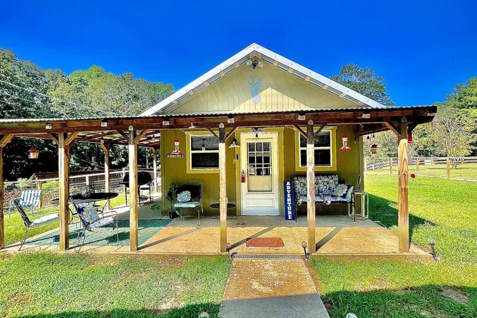 2 Cabins, King Suite & Bunkhouse Compound - Sardis Cabin in Sardis Lake