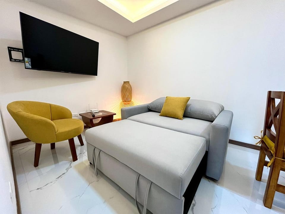 Seating area, Bedroom