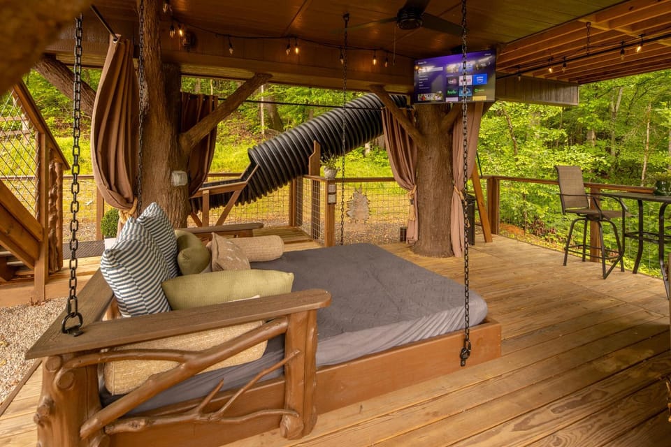 Sanctuary Treehouse Resort Chalet in Sevierville