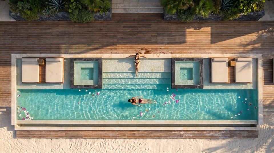 Indium Durrat All-Inclusive Oceanfront Villa in Tulum Villa in State of Quintana Roo