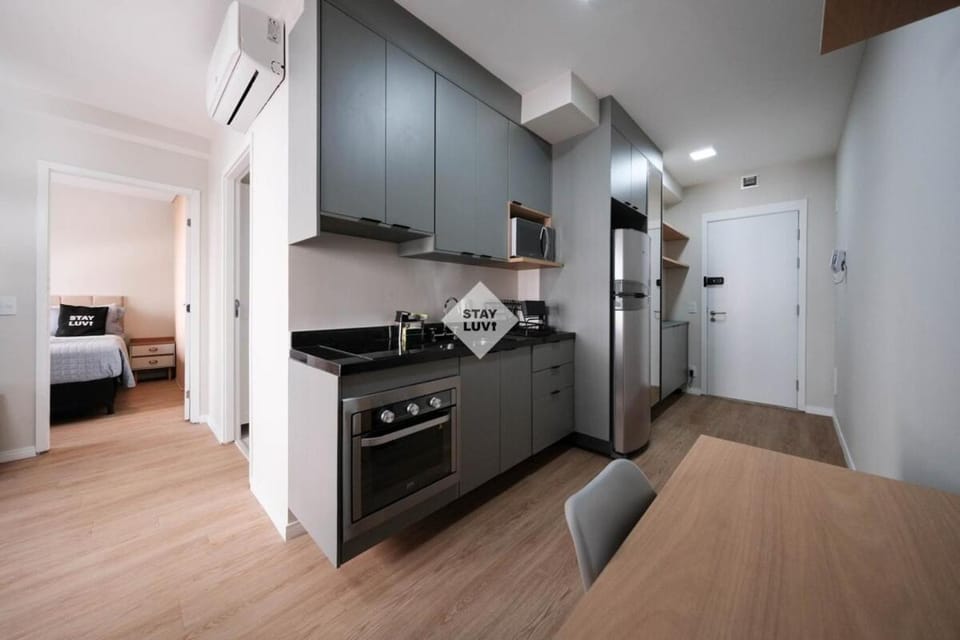 Conforto no coração do Brooklin pra 3 pessoas #LaCasaPassaroseFlores416 Apartment in Sao Paulo City