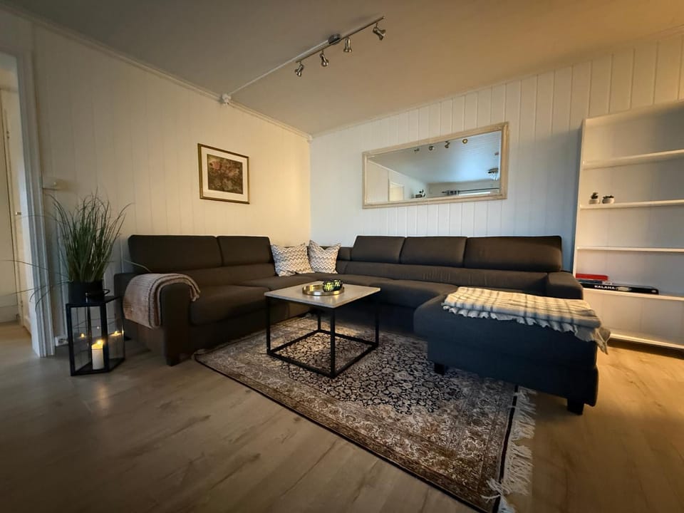 Fjord and mountain view Central location and free parking Apartment in Tromso