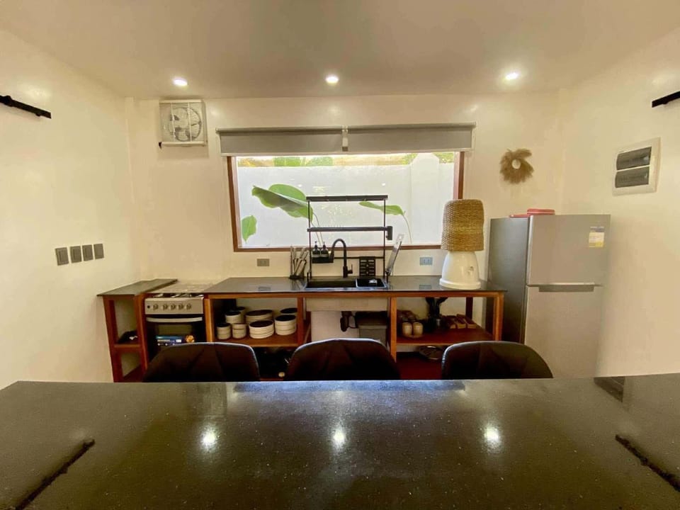 Kitchen or kitchenette, Dining area, oven