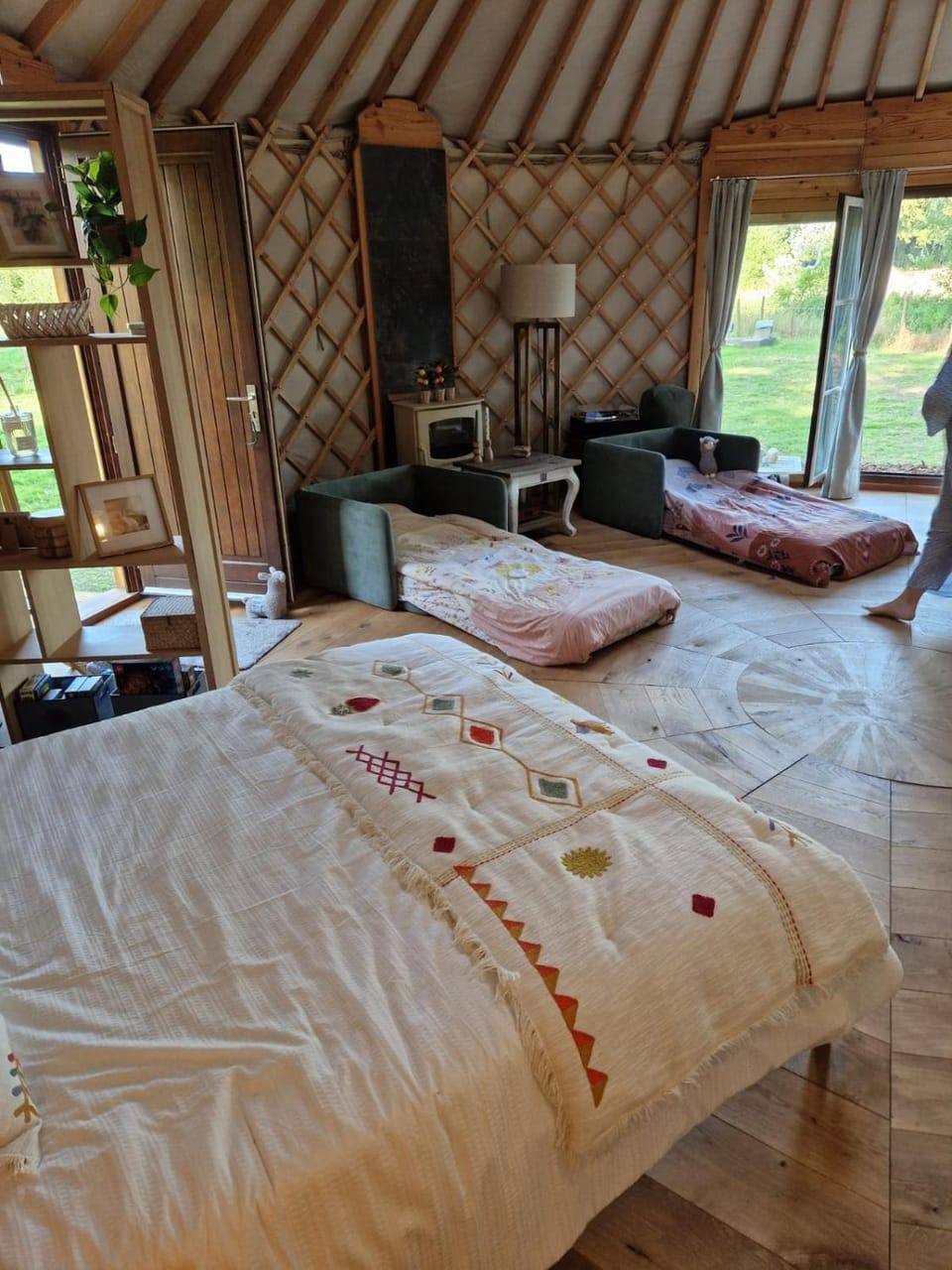 Yourte au milieu des alpagas un reve accessible House in Belgium