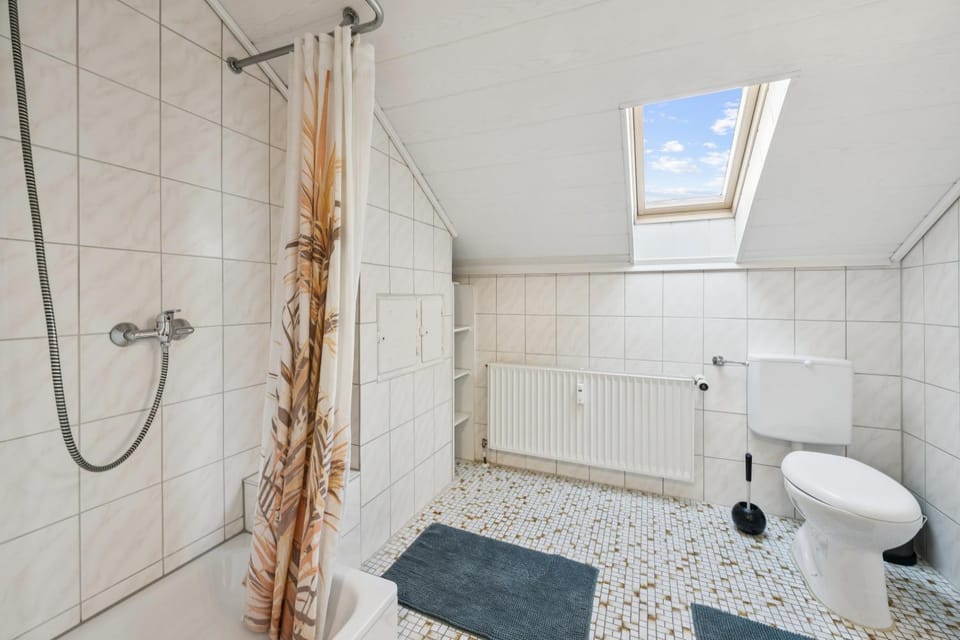 Shower, Toilet, Bathroom, towels