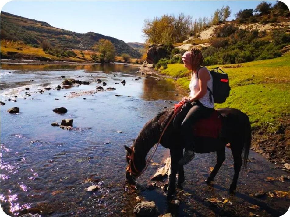 Horse-riding