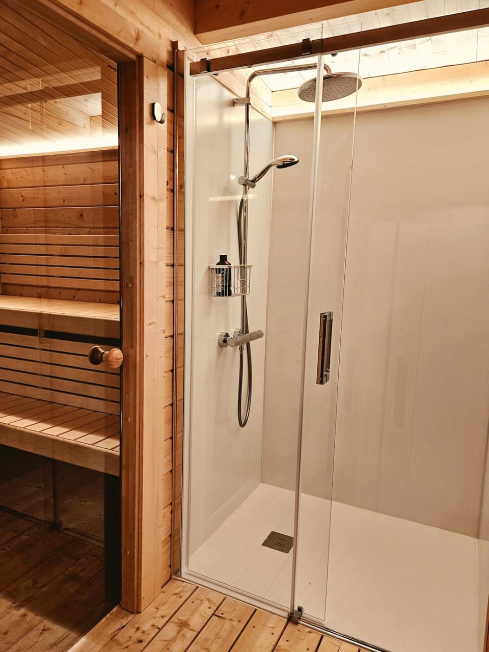 Shower, Sauna, Bathroom