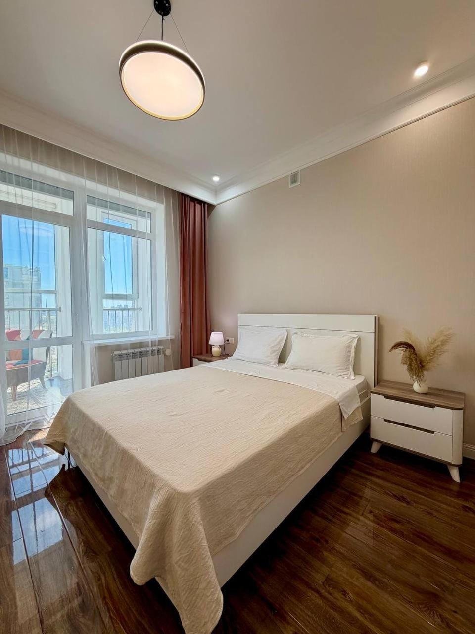 Lux on Botanical Garden Apartment in Kazakhstan