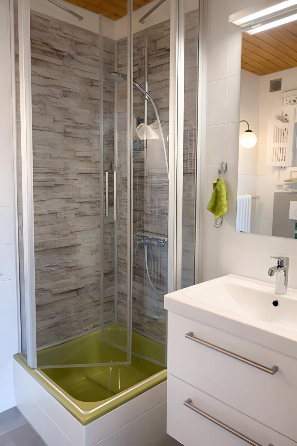 Bathroom, Living room