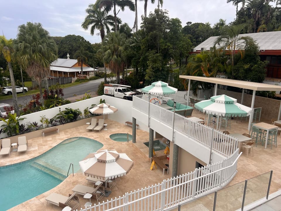 BBQ facilities, View (from property/room), Swimming pool