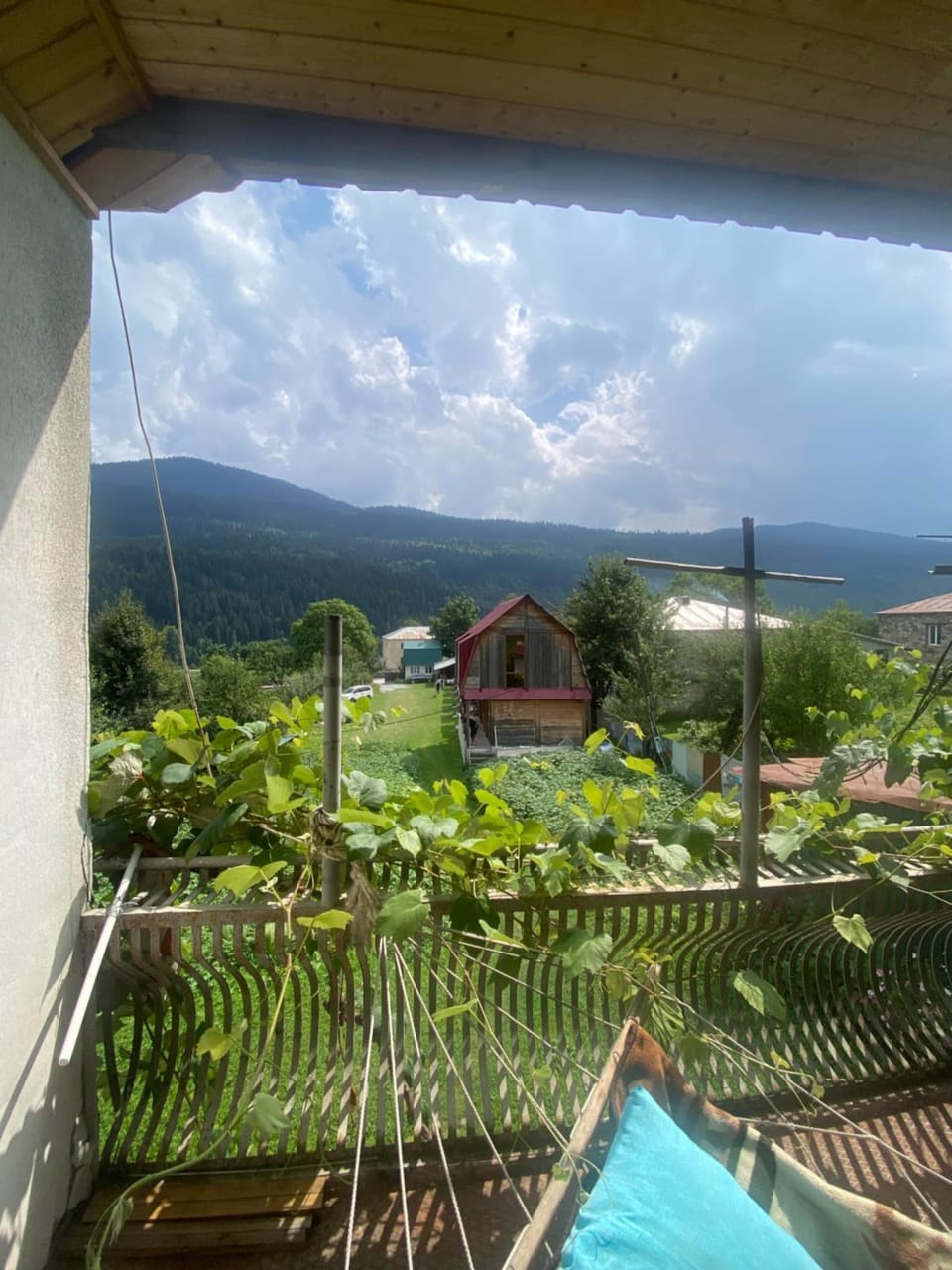 Day, Natural landscape, Balcony/Terrace, Mountain view