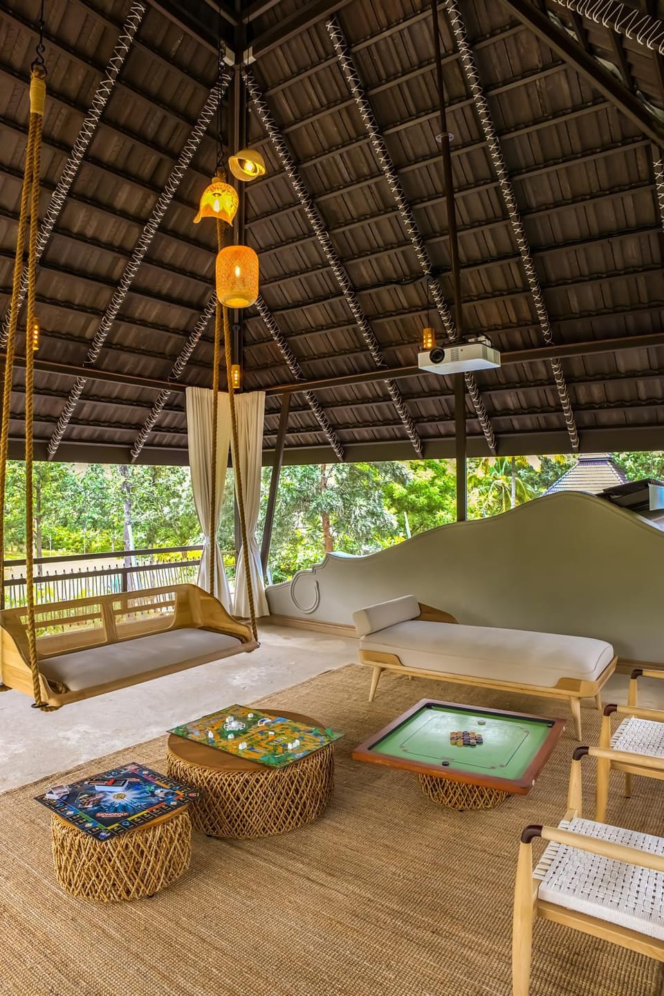 ELIVAAS Prive Saukhyam 3 BHK Farm Villa with Open-Air Movie Lounge, Fire Pit, Cabana & Landscaped Garden Villa in Karnataka