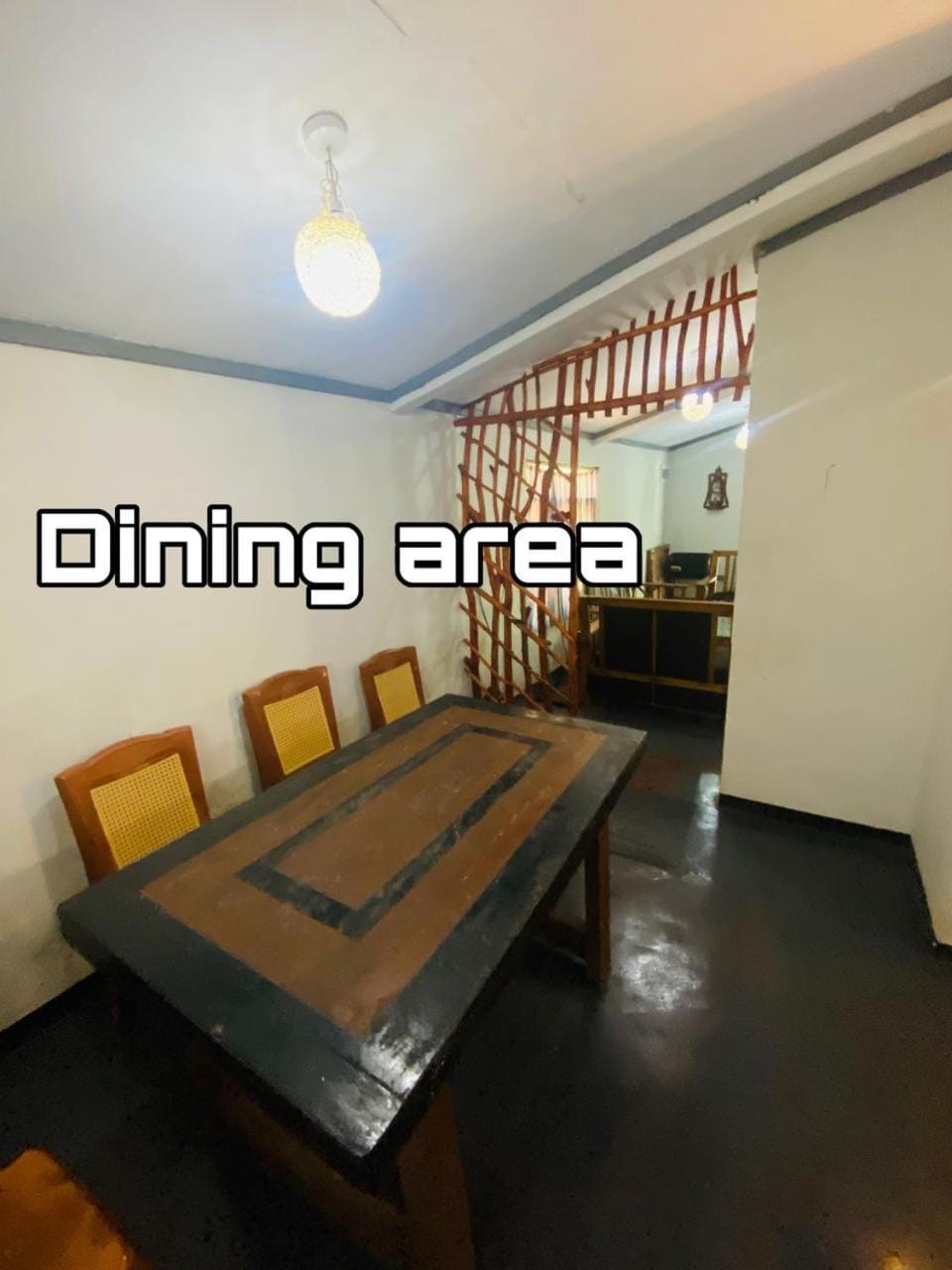 Dining area