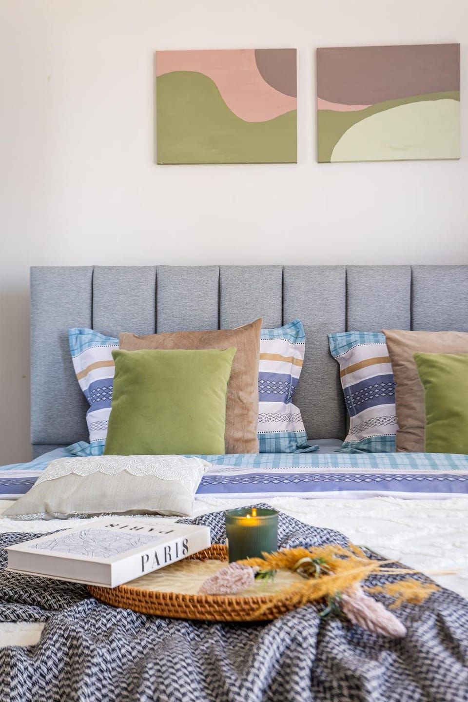 Bed, Decorative detail, Bedroom