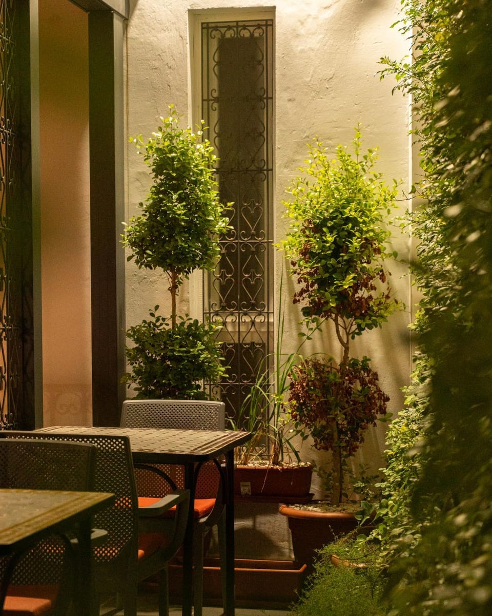 Patio, Garden view