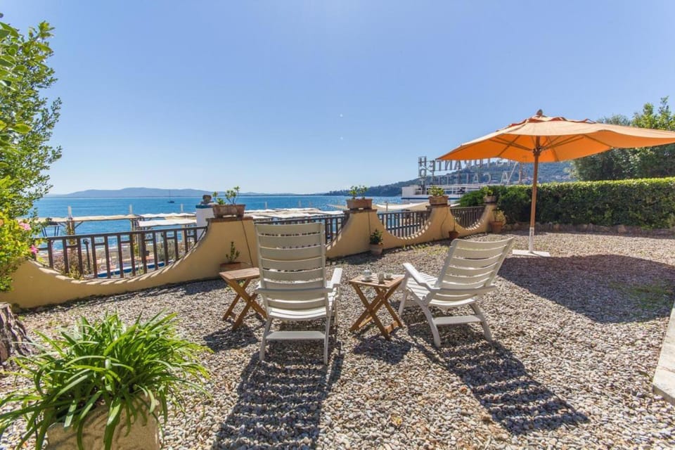 Patio, Natural landscape, View (from property/room), Sea view, sunbed