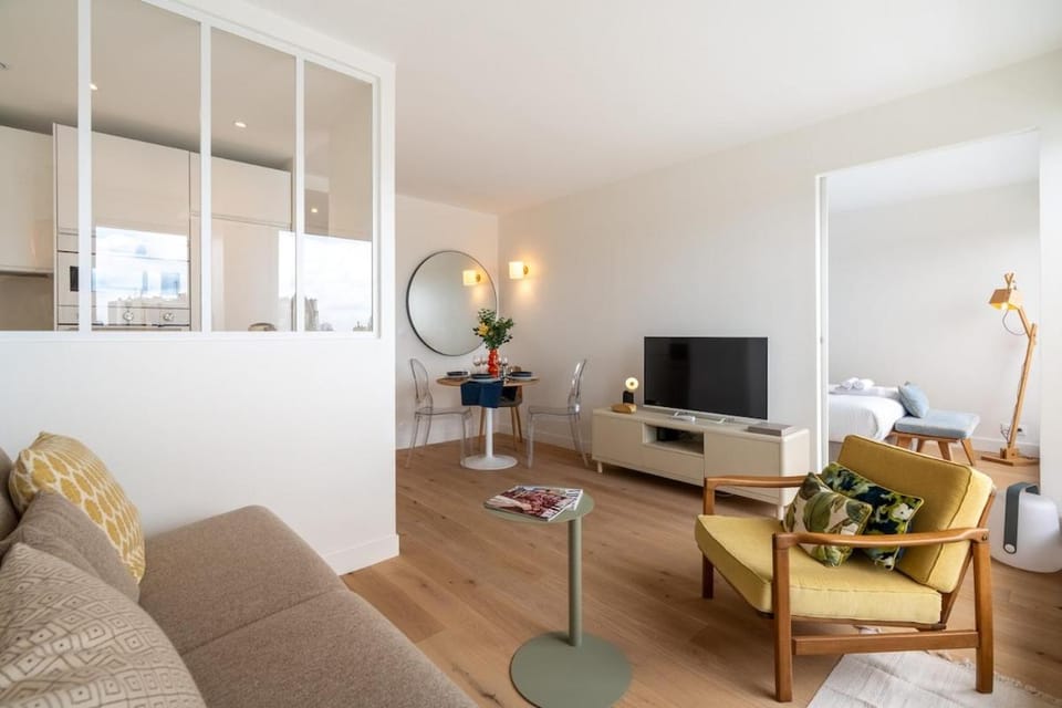Appartement d'architecte - terrasse vue sur Paris Apartment in Paris