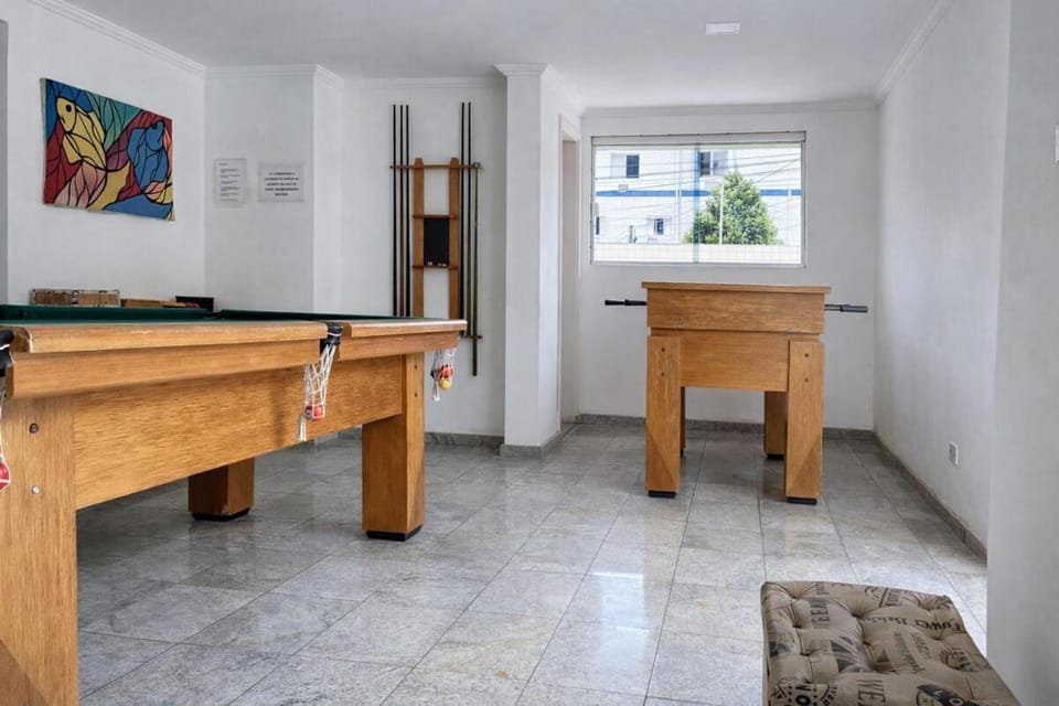Apartamento com Piscina Suíte Área Gourmet e Churrasqueira Apartment in State of São Paulo