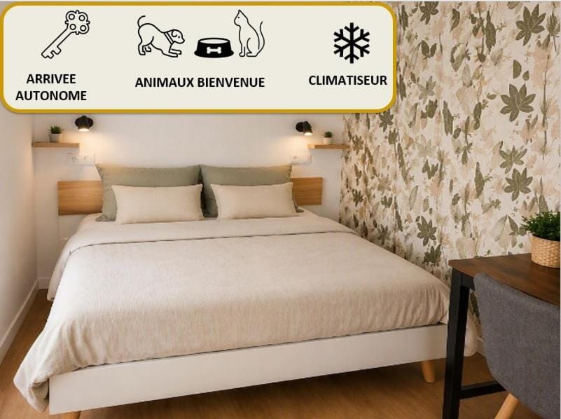 Studio près Tours - Jardin privé - Pet friendly Apartment in Centre-Val de Loire