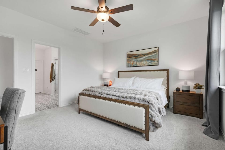 Bed, Bedroom