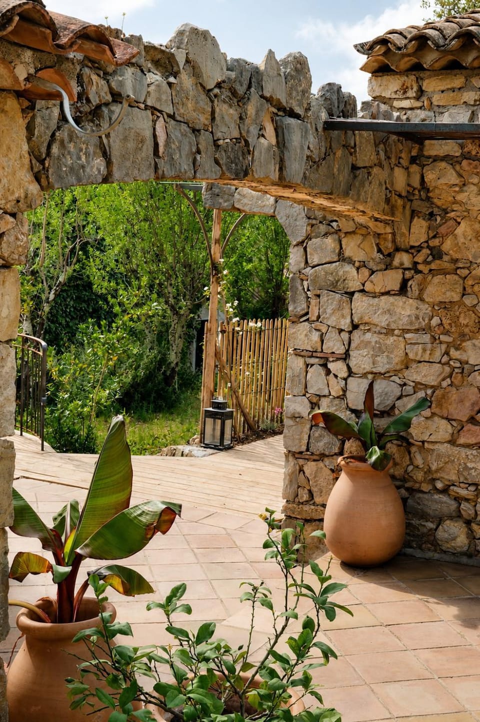 Balcony/Terrace, Garden view