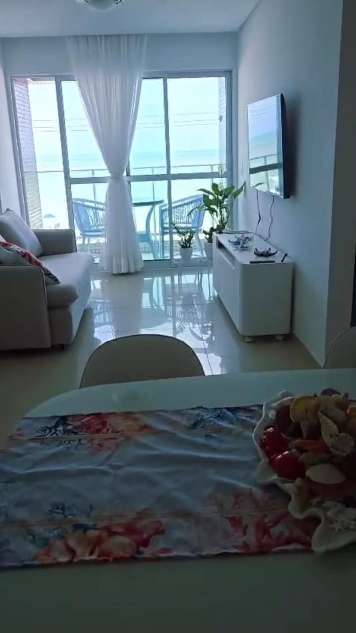 Apartamento Boa Viagem Beira Mar com Vista Mar Apartment in Recife