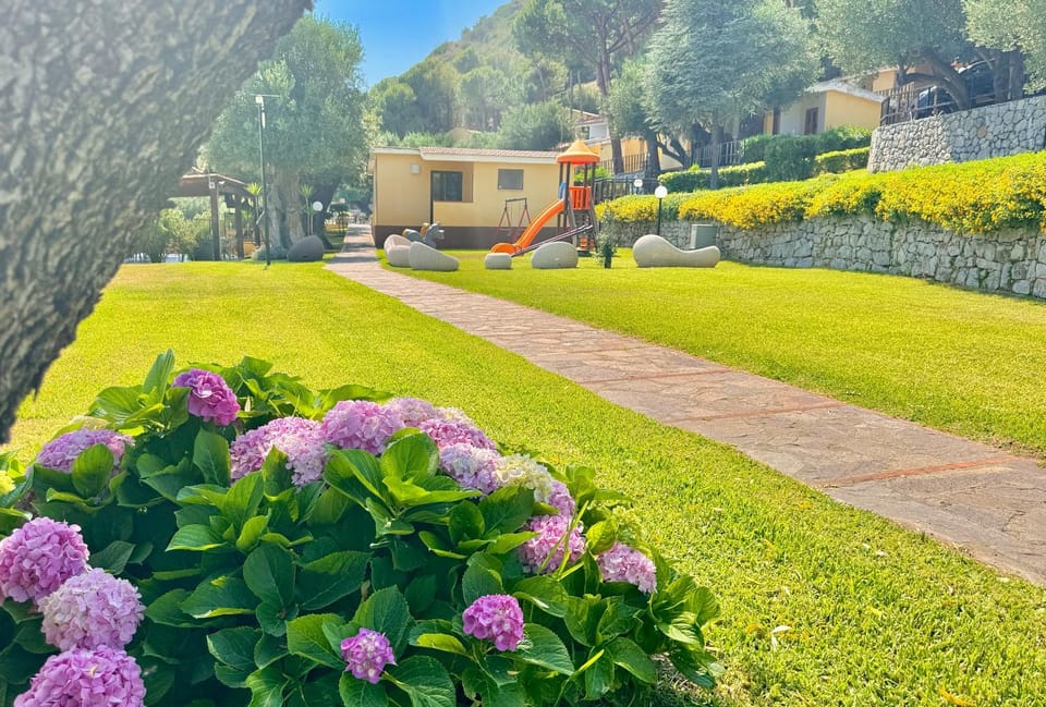 Children play ground, Seating area
