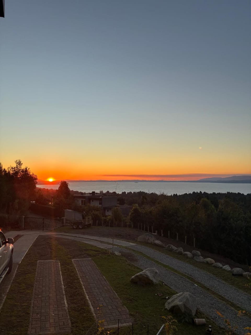 Natural landscape, Garden view, Sunset